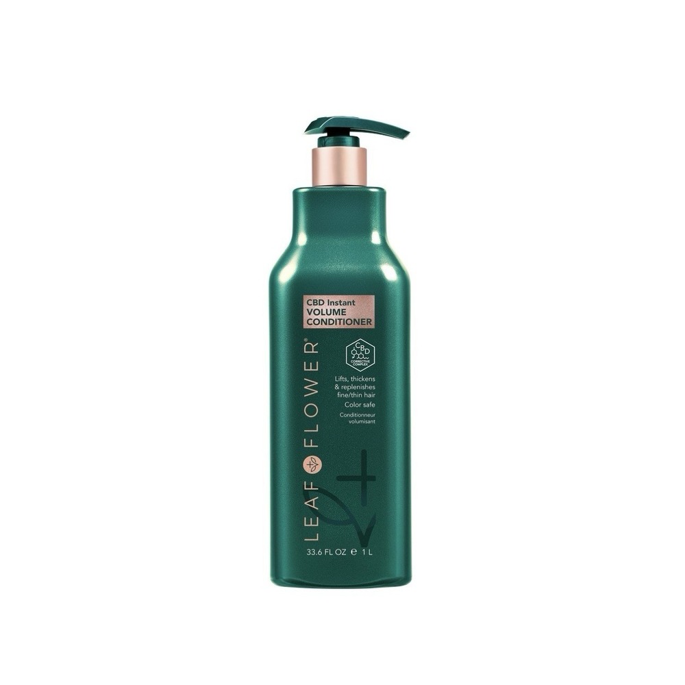 Leaf & Flower Instant Volume Conditioner 33.6 Fl Oz 1L Fine Thin Hair Pump